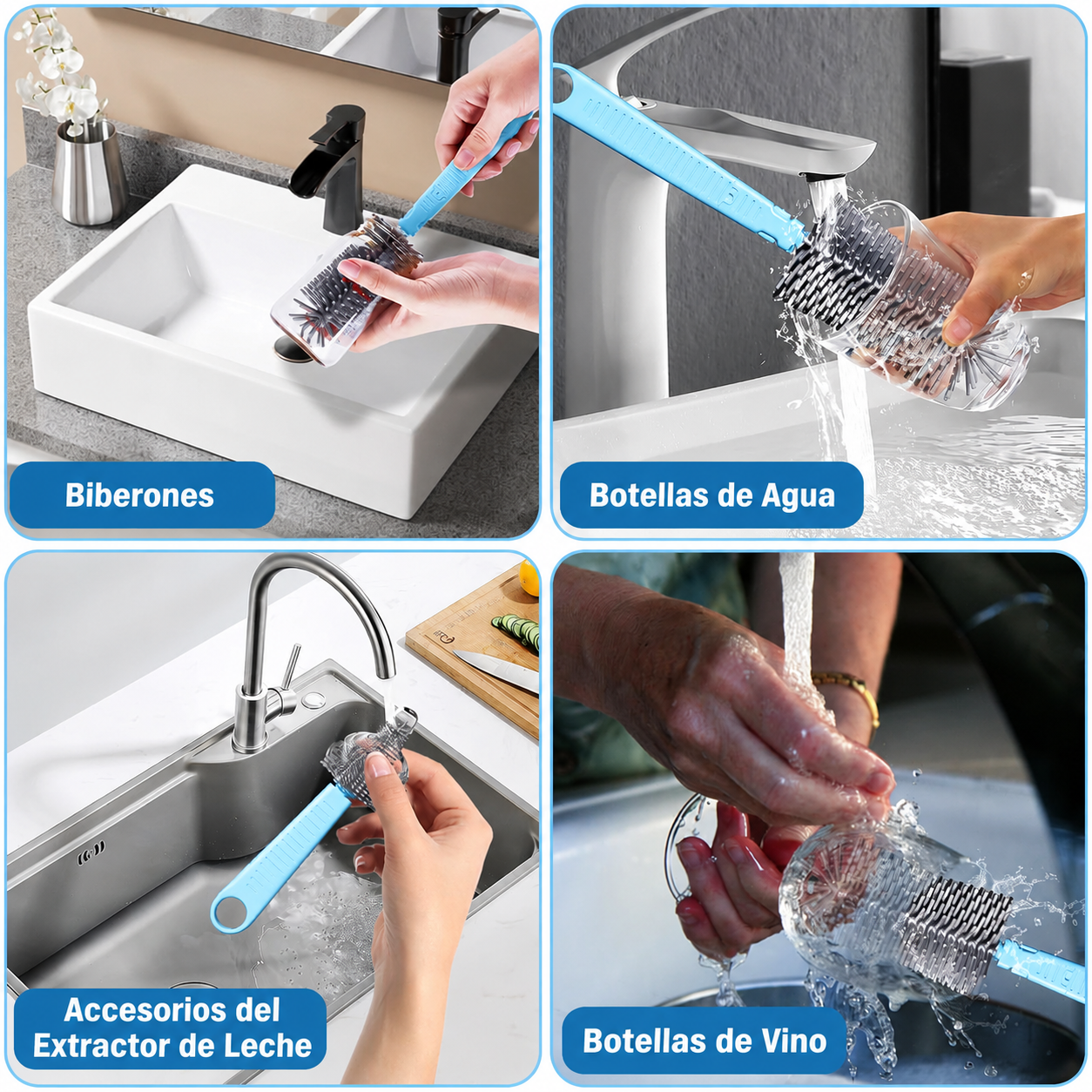 🧽 Kit de Limpieza Multifuncional 6 en 1
